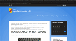Desktop Screenshot of inkeri.ee